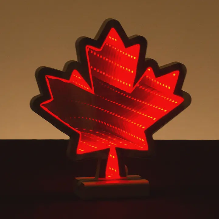 8" Maple Leaf Infinity Light