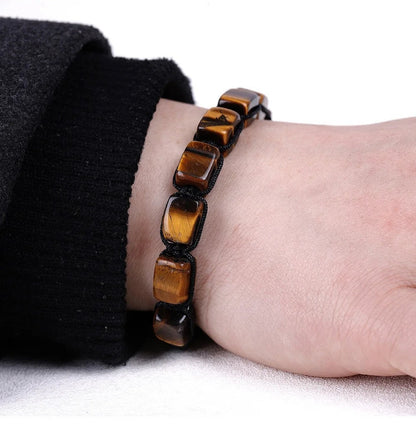 Tiger Eye Bracelet - Natural, Tiger's Eye Bracelet