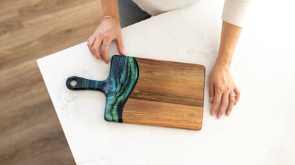 Resin Charcuterie Board - Medium 8" x 16"
