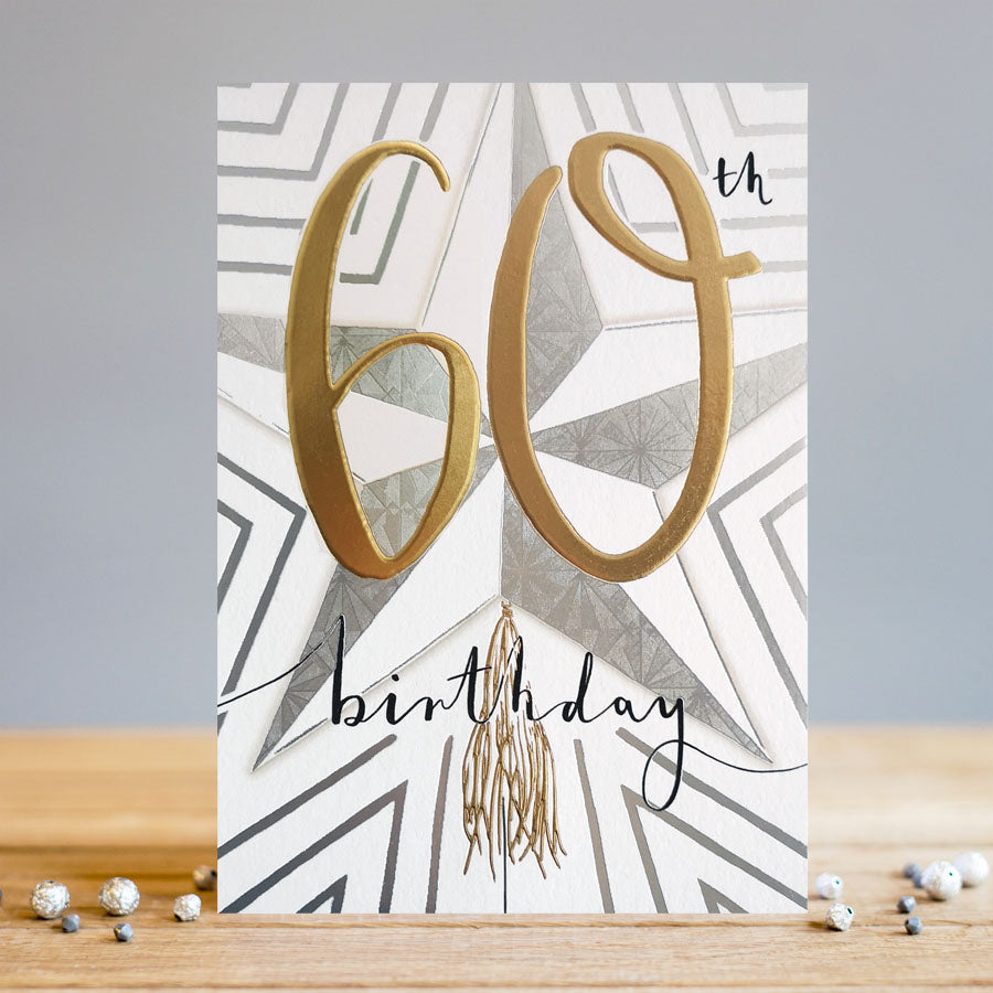 60th Birthday Greeting Card