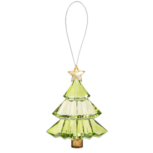 Clear Christmas Tree Ornament