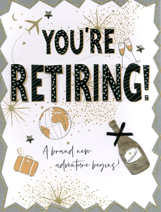 You're Retiring! Gigantic Card