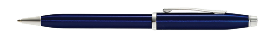 Cross Century II Translucent Blue Lacquer Ballpoint Pen