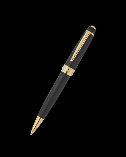 Cross Bailey Ballpoint Pen (Matte Black Gold)
