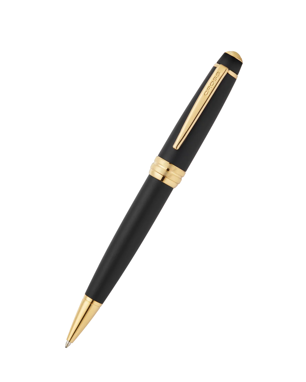 Cross Bailey Ballpoint Pen (Matte Black Gold)