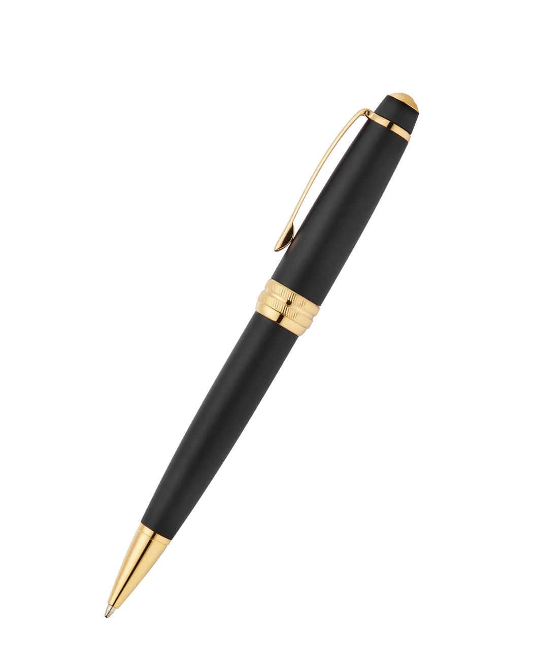 Cross Bailey Ballpoint Pen (Matte Black Gold)