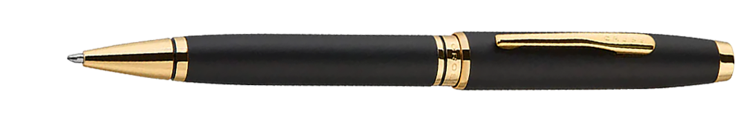 Cross Coventry Matte Black and Gold Pen