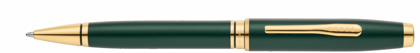 Cross Coventry Metallic Green Lacquer with Gold-Tone Ballpoint Pen