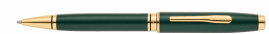 Cross Coventry Metallic Green Lacquer with Gold-Tone Ballpoint Pen