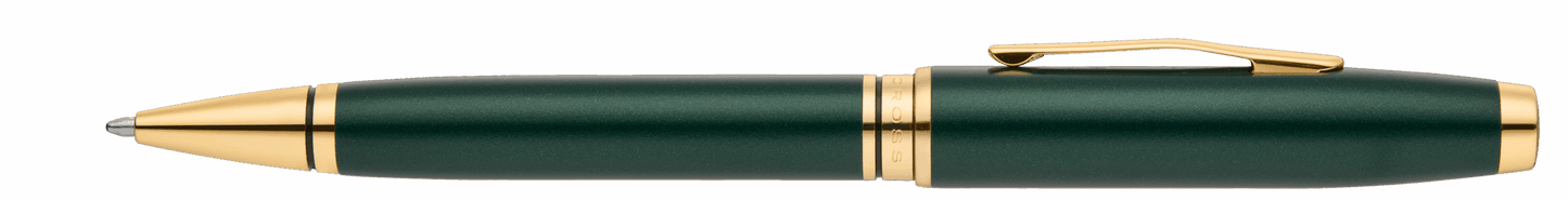 Cross Coventry Metallic Green Lacquer with Gold-Tone Ballpoint Pen