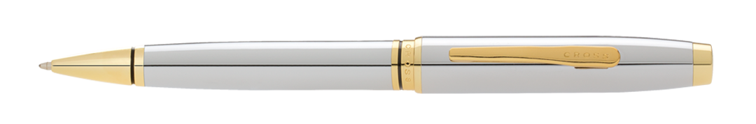 CROSS - Coventry Ball Point Pen (Chrome/Gold)