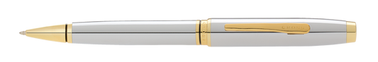 CROSS - Coventry Ball Point Pen (Chrome/Gold)