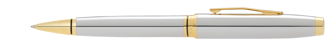 CROSS - Coventry Ball Point Pen (Chrome/Gold)