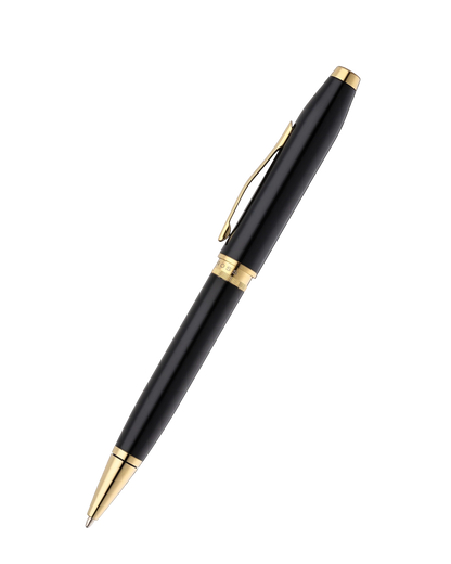 Cross Foundry Ballpoint Pen - Black & Gold