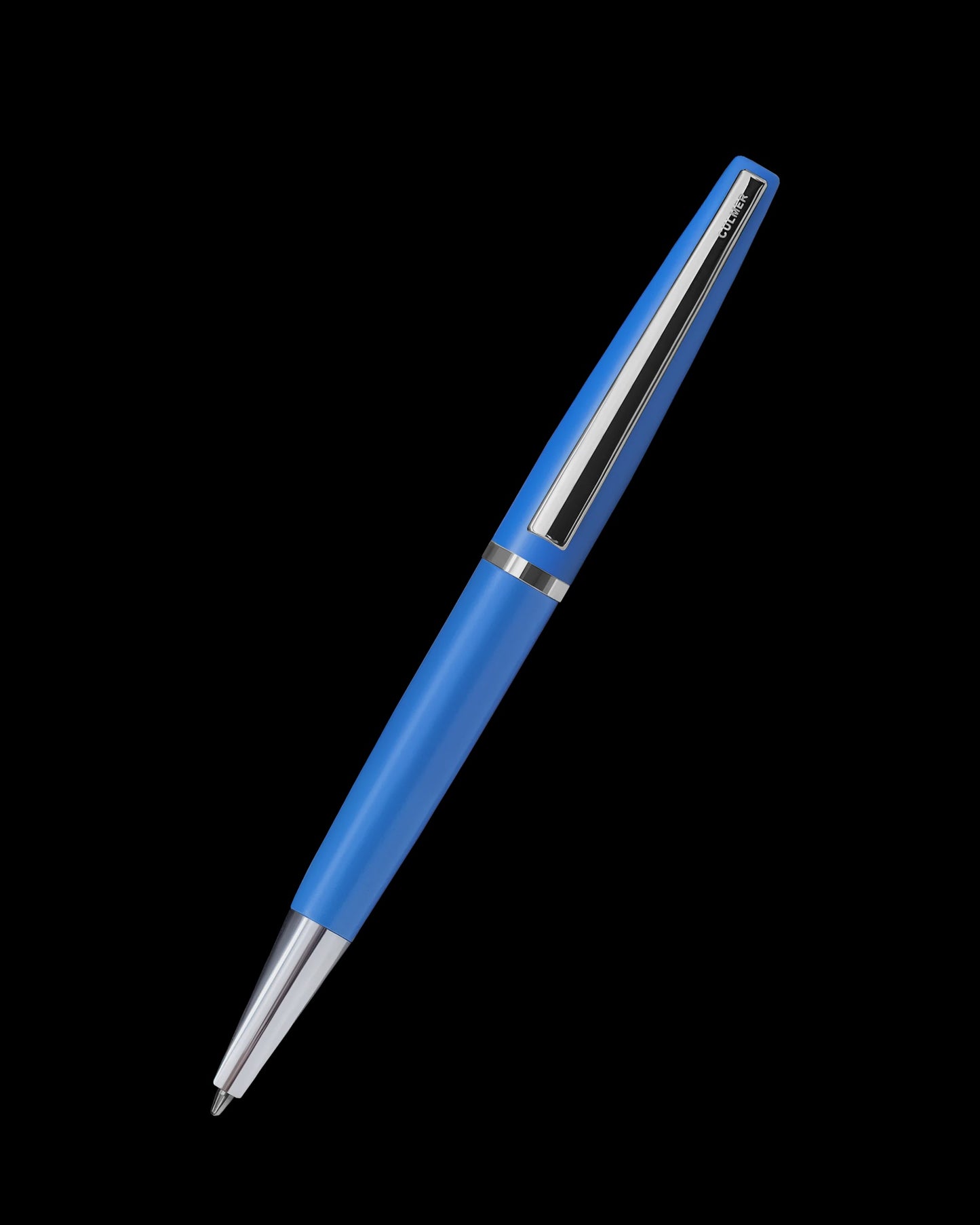 Culmer Avante Ballpoint Pens-Bright Bluw