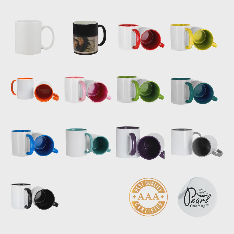 Customizable 11oz  Mug w/ Coloured Inside