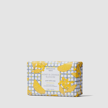 Beekman 1802 Honey & Orange Blossom Goat Milk  Bar Soap