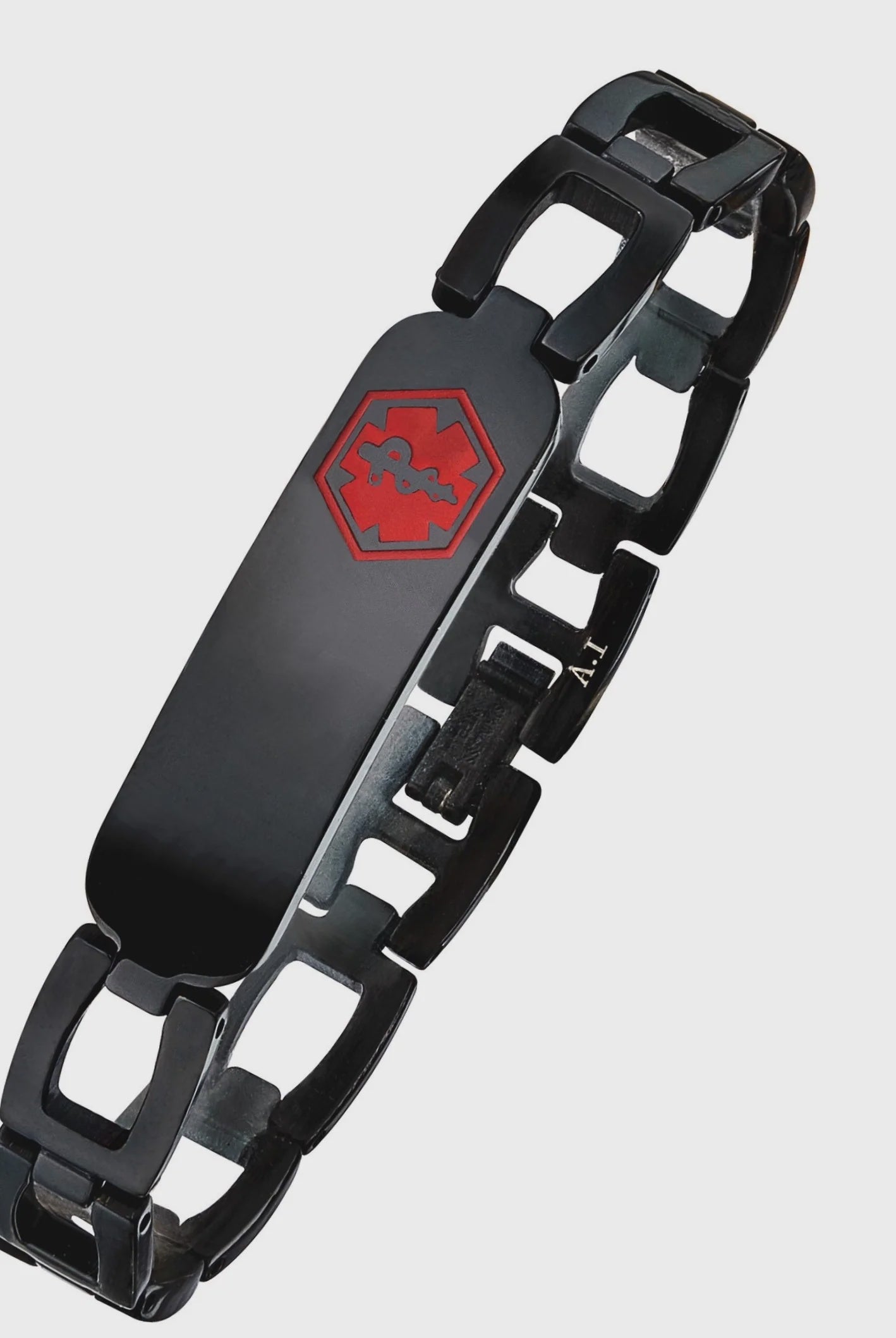 ALPINE Stainless Steel Medical ID Bracelet BB724MED