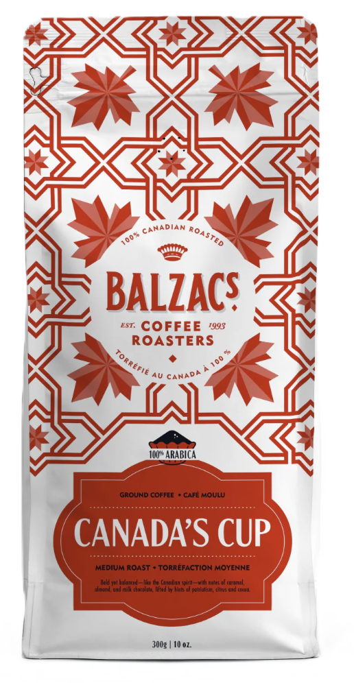 Balzac's Canada's Cup Ground Coffee 300g