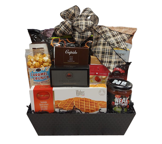 Cheerful Gourmet Gift Basket