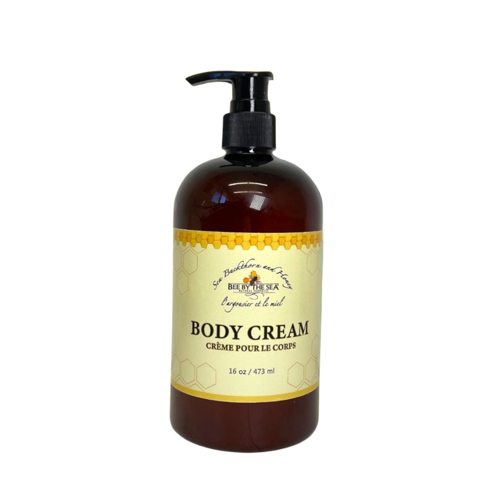 Bee By The Sea Body Cream Pump Bottle (473ml/16oz)
