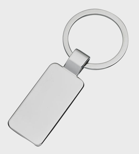 Shiny Rectangular Keychain