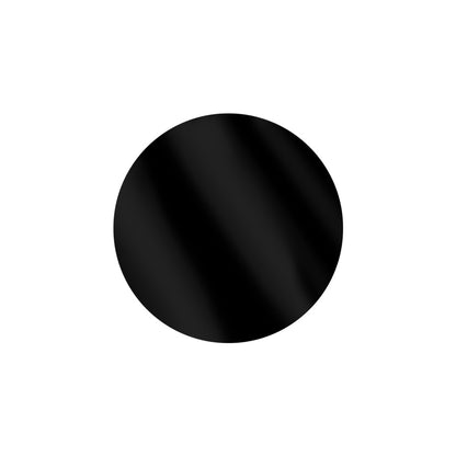 Black Circle Plaque (Engraving included)