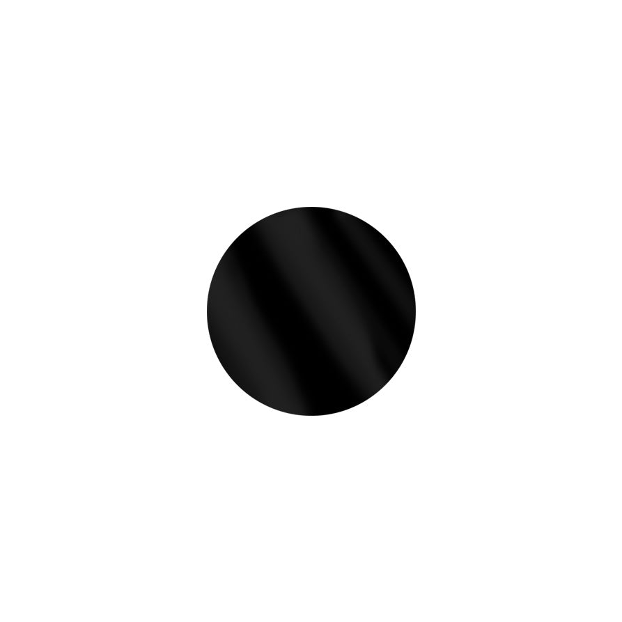 Black Circle Plaque (Engraving included)