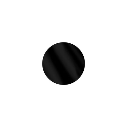 Black Circle Plaque (Engraving included)