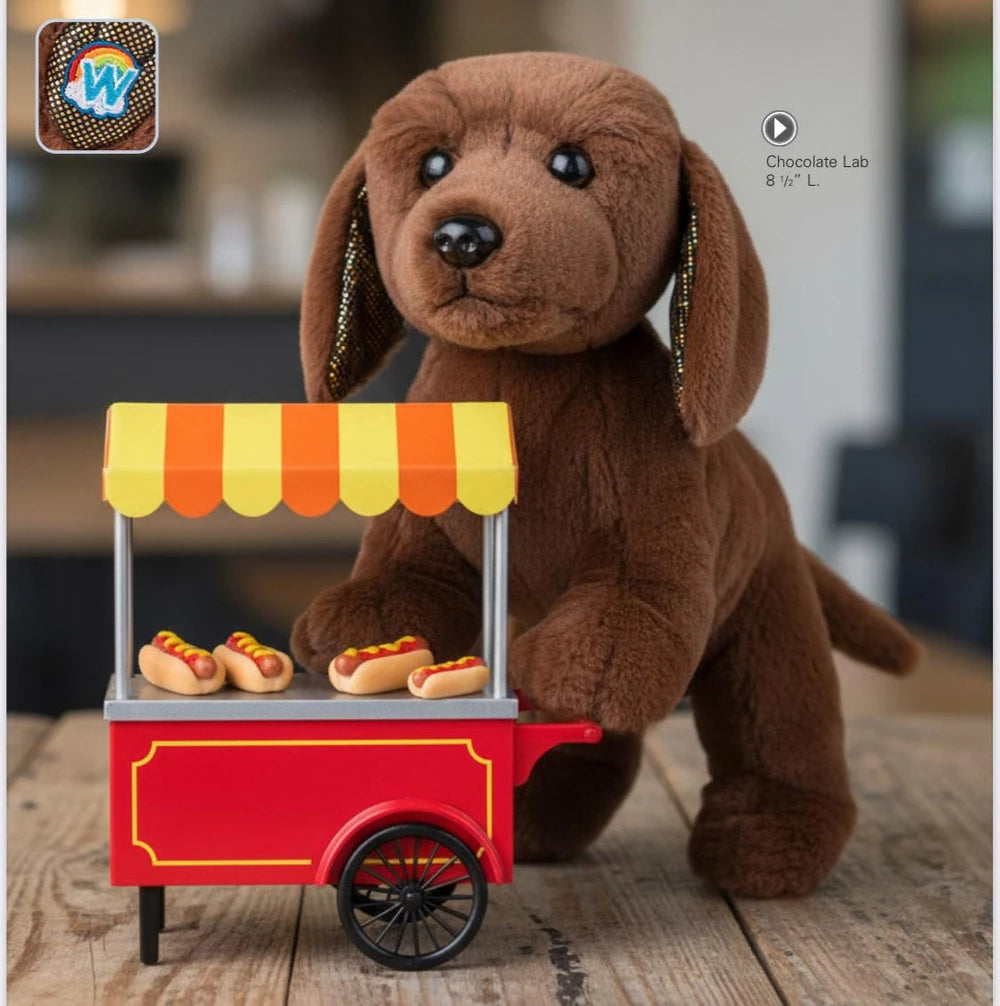 Chocolate Lab Webkinz Plush