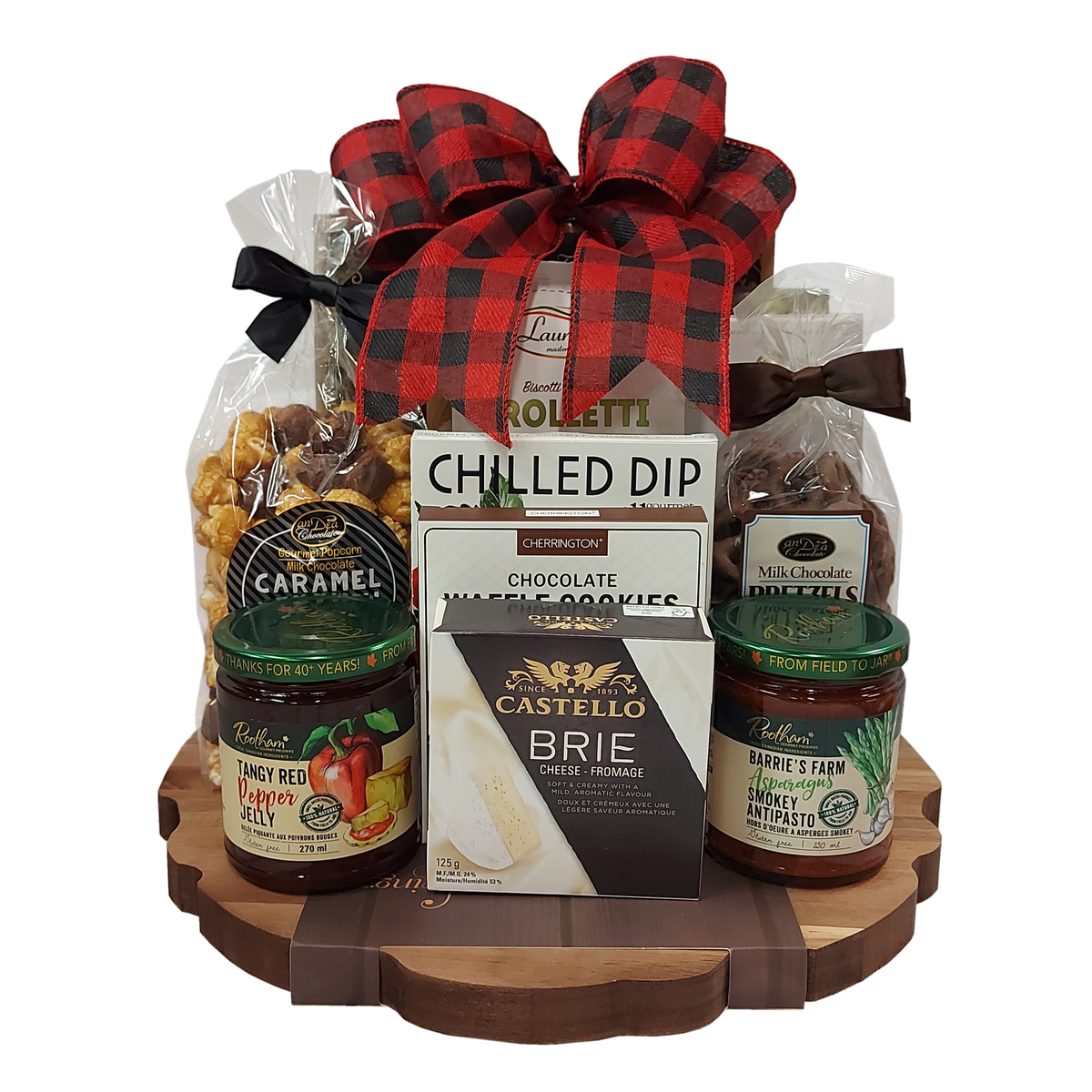 Shining Charcuterie Gift Basket