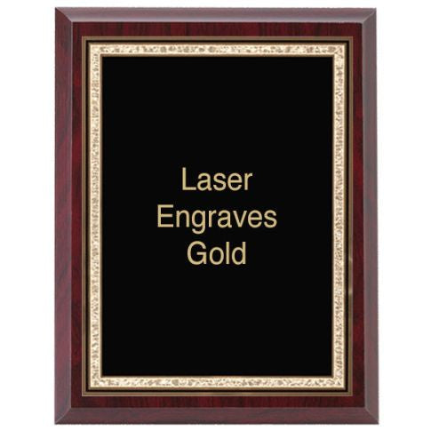 Designer Series Cherrywood Plaque and Plate, 8"x10" (Engraving Included)