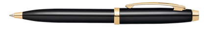 Sheaffer 100 Glossy Black with Gold Ballpoint Pen
