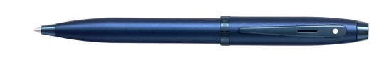 Sheaffer 100 Satin Blue Ballpoint Pen