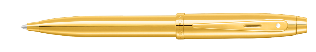 Sheaffer 100 Glossy PVD Gold Ballpoint Pen