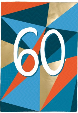 60th Birthday Card