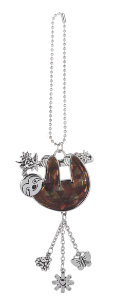 Holographic Car Charm - Sloth