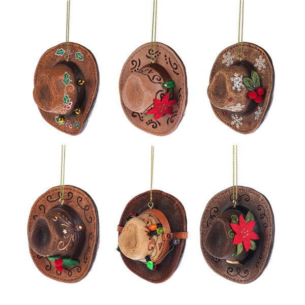 Boots and Barn Christmas - Festive Hat Ornament