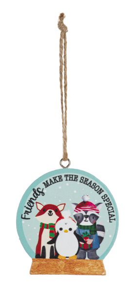 Friends make the season special Christmas Ornament