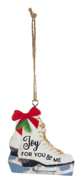 Joy For You & Me Christmas Ornament