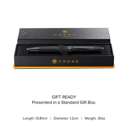 Cross Foundry Ballpoint Pen - Matte Black