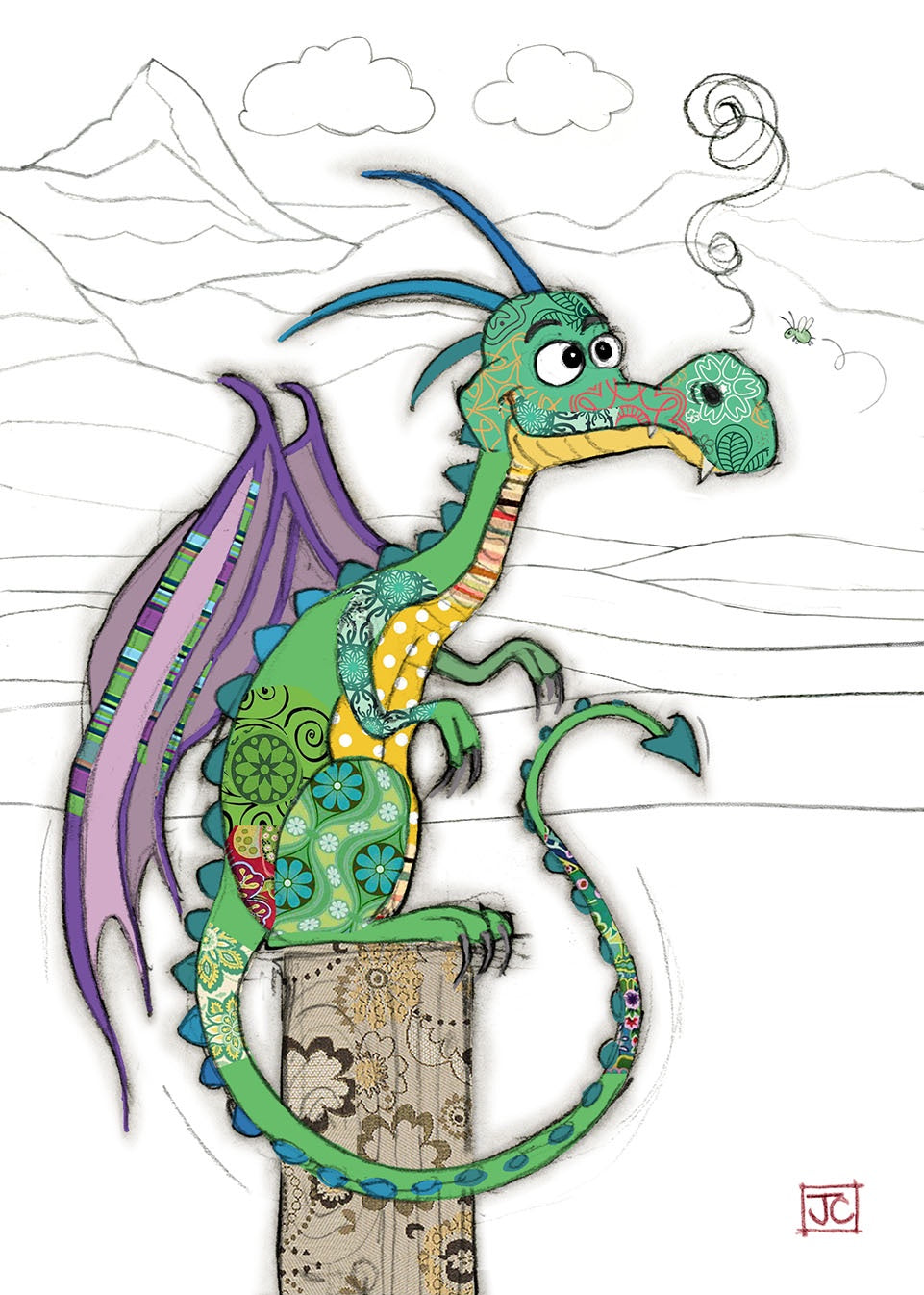 Dragon Greeting Card