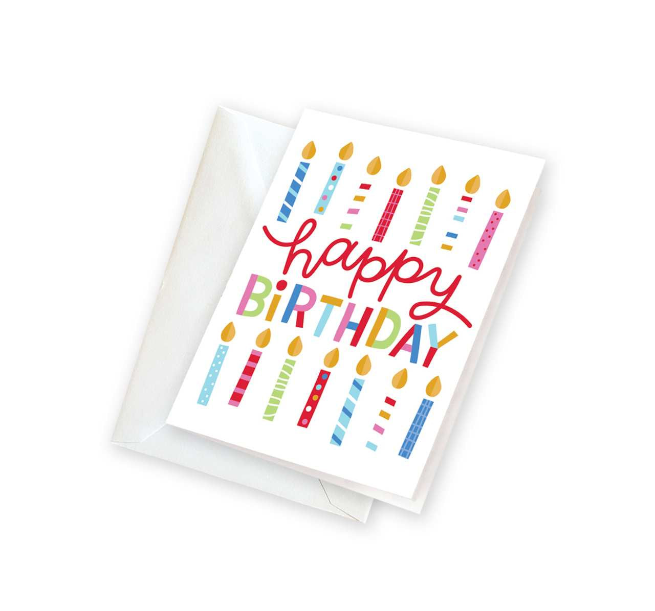 Birthday Candle Mini Card