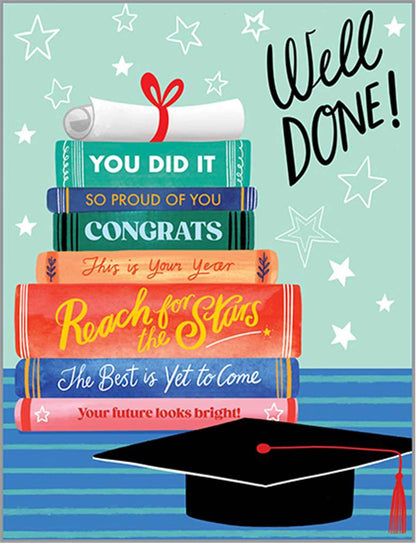 Well Done Graduation Greeting Card