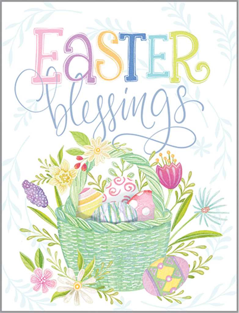 Easter Blessings Greeting Card