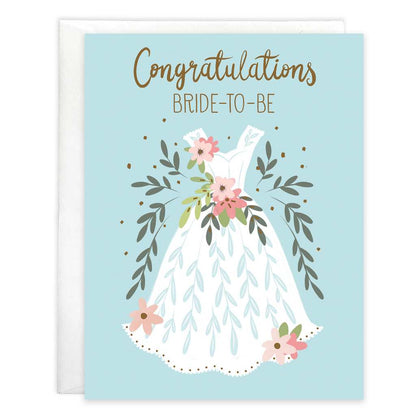 Congratulations Bride-to-be Greeting Card