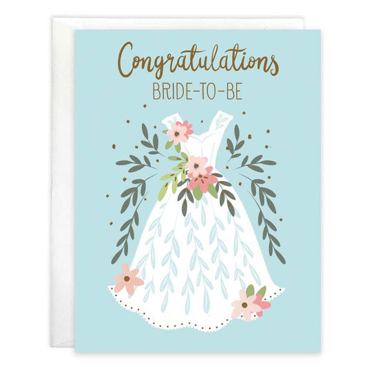 Congratulations Bride-to-be Greeting Card