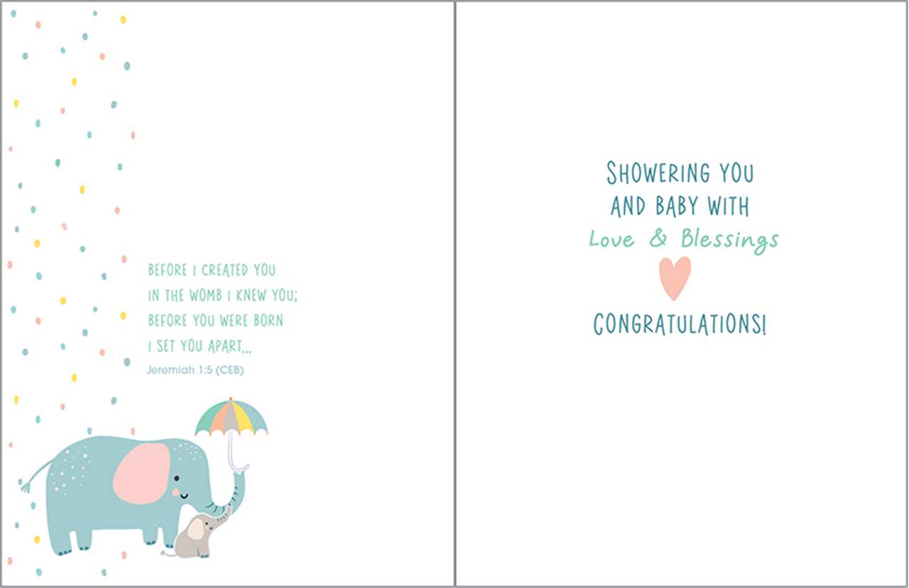 Happy Baby Shower Greeting Card