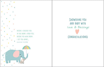 Happy Baby Shower Greeting Card