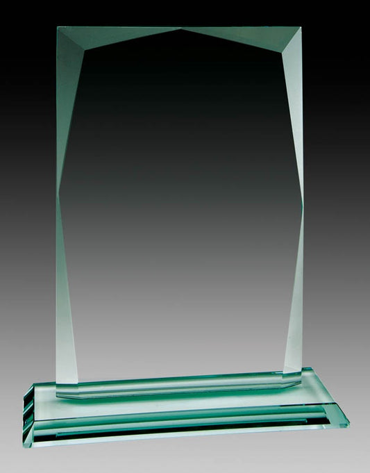 Glass Jade Block, 5.5″